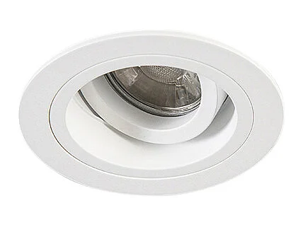 Spot encastrable intelligent blanc rond inclinable avec Wifi GU10 - Chuck