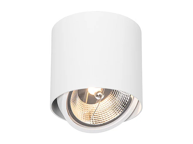 Spot design apparent blanc GU10 111mm - Impact