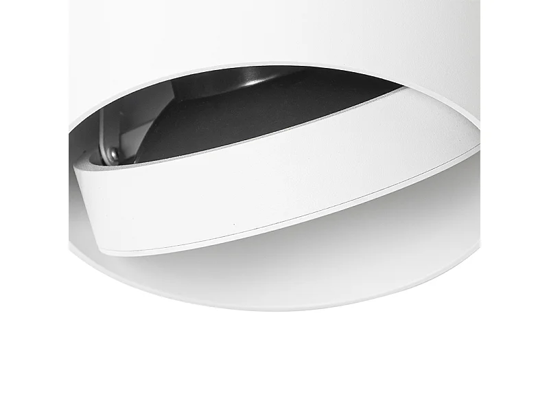 Spot design apparent blanc GU10 111mm - Impact