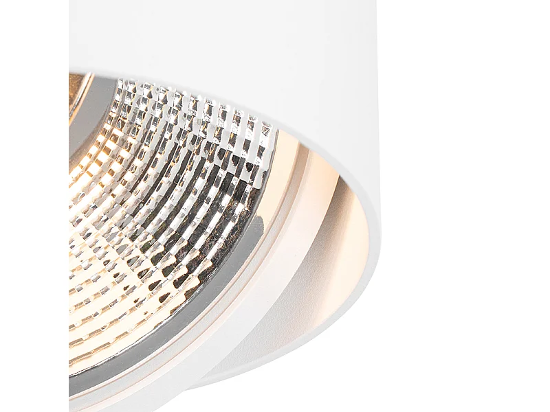 Spot design apparent blanc GU10 111mm - Impact