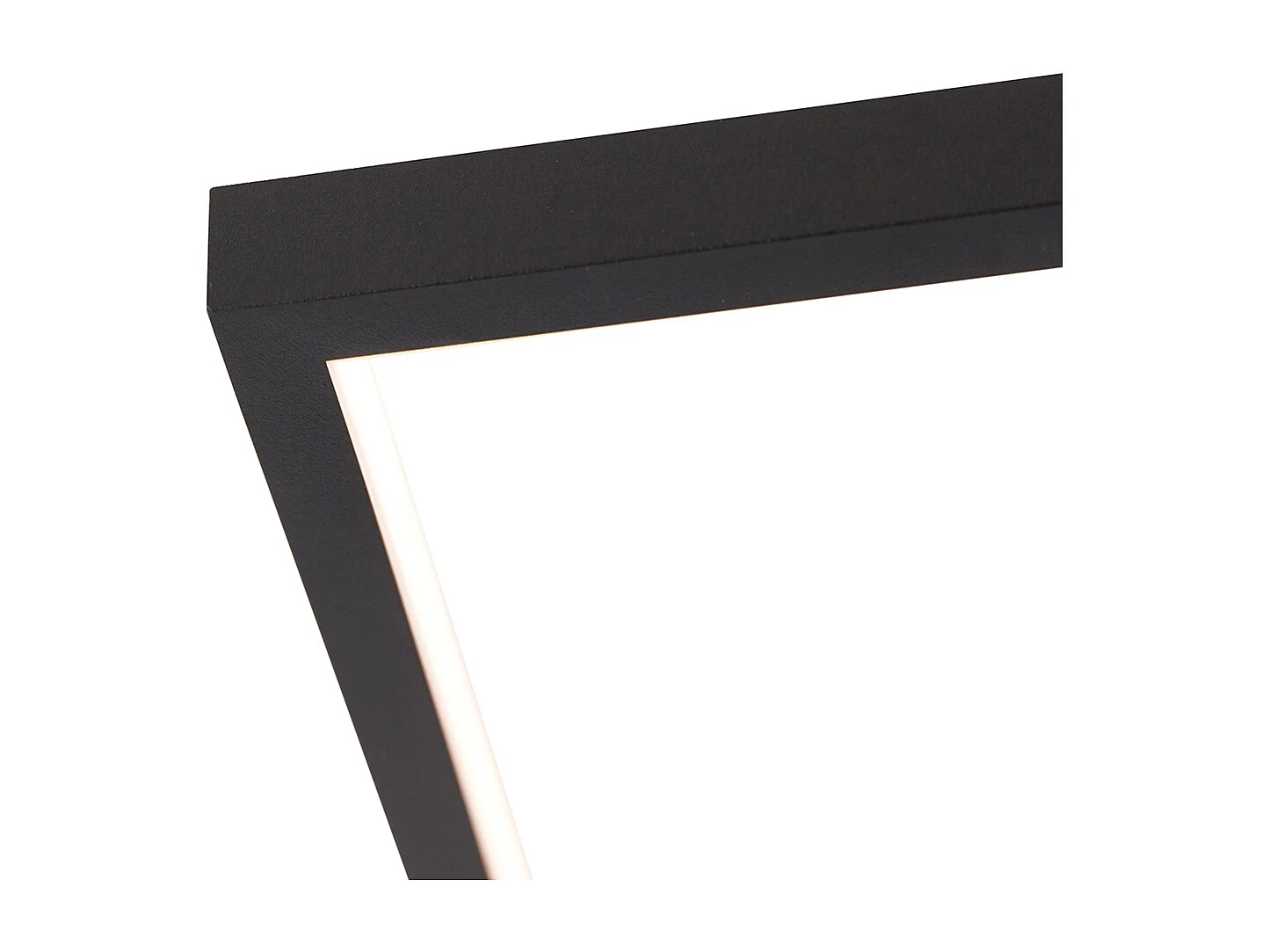 Plafonnier noir avec LED 3 étapes de gradation 4 lumières - Lejo