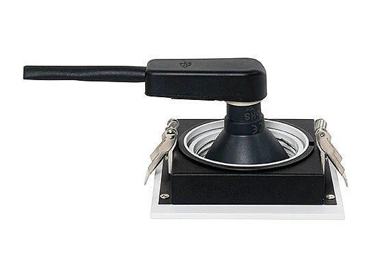 Spot encastré carré blanc orientable - Artemis 70