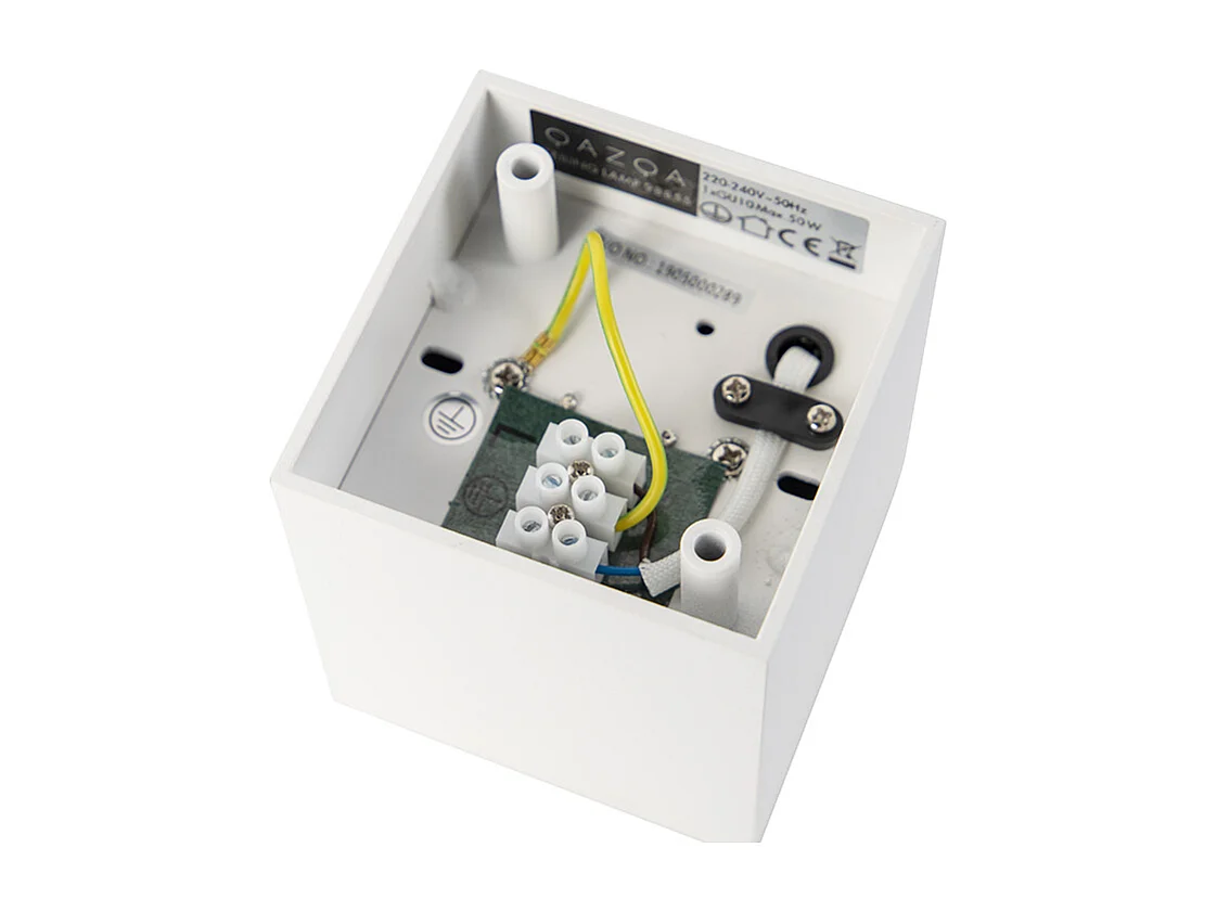 Spot en saillie design blanc GU10 50mm - Qubo Honey