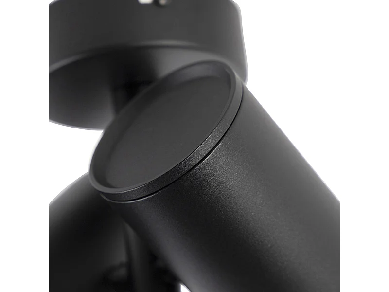 Spot intelligent noir 2 lumières avec Wifi GU10 - Scopio Honey