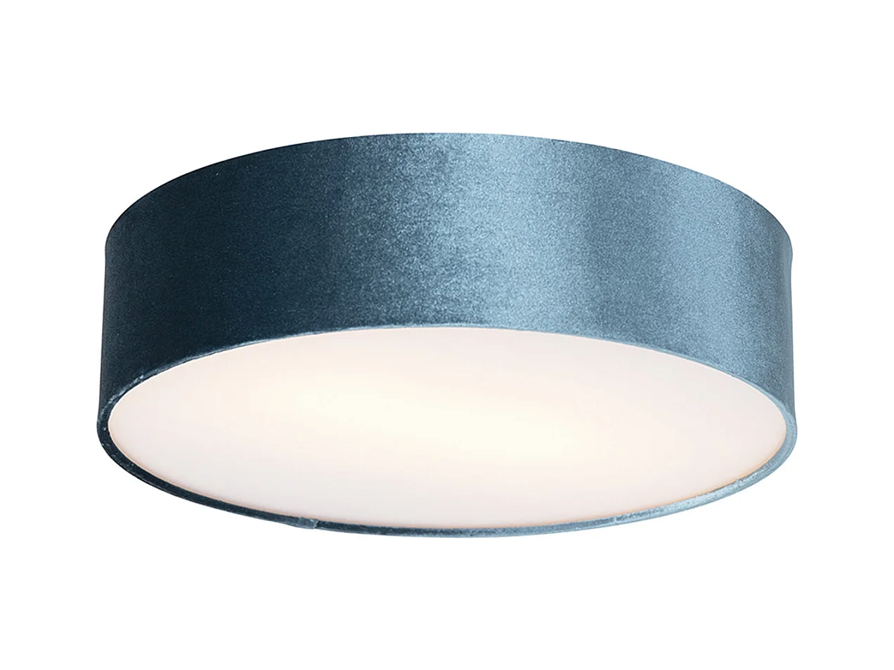 Plafonnier moderne bleu 40 cm - Drum