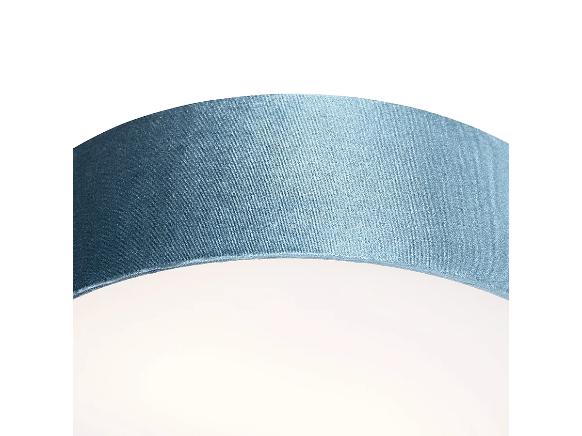 Plafonnier moderne bleu 40 cm - Drum