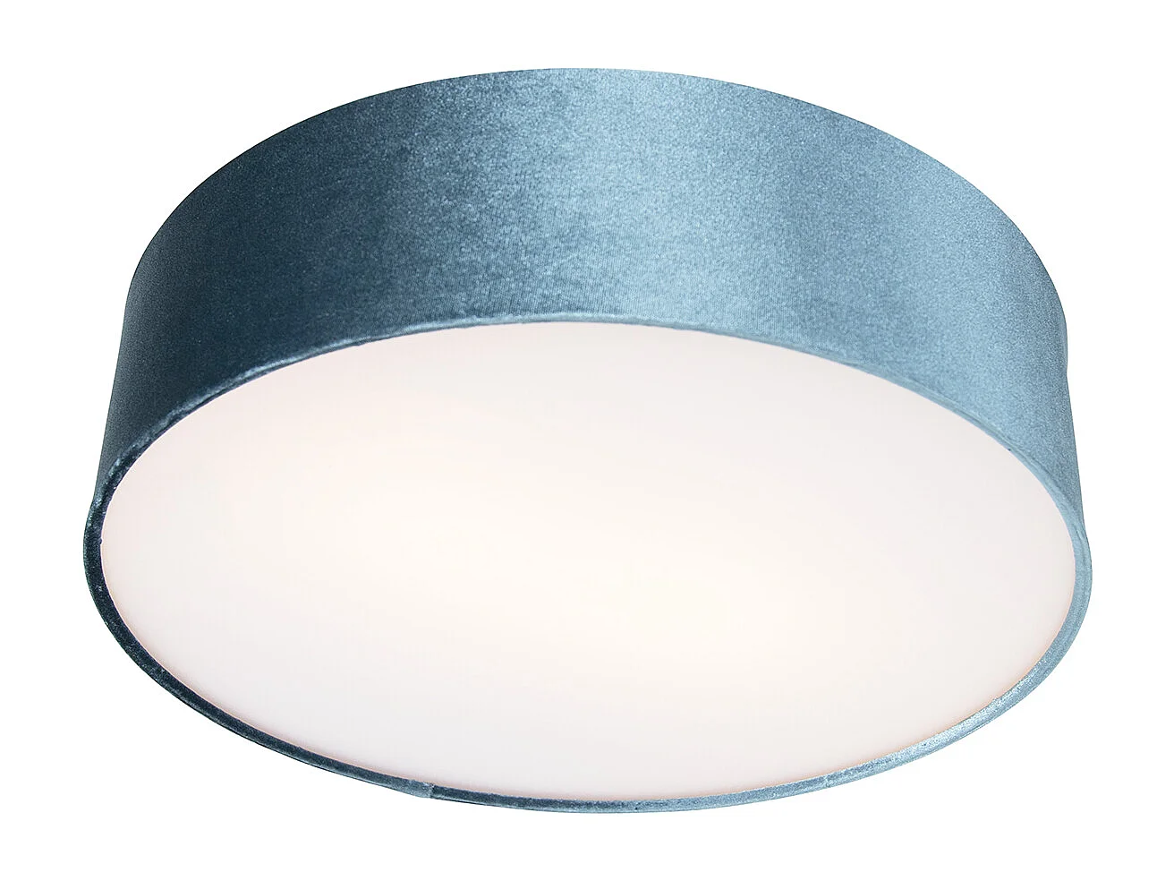 Plafonnier moderne bleu 40 cm - Drum