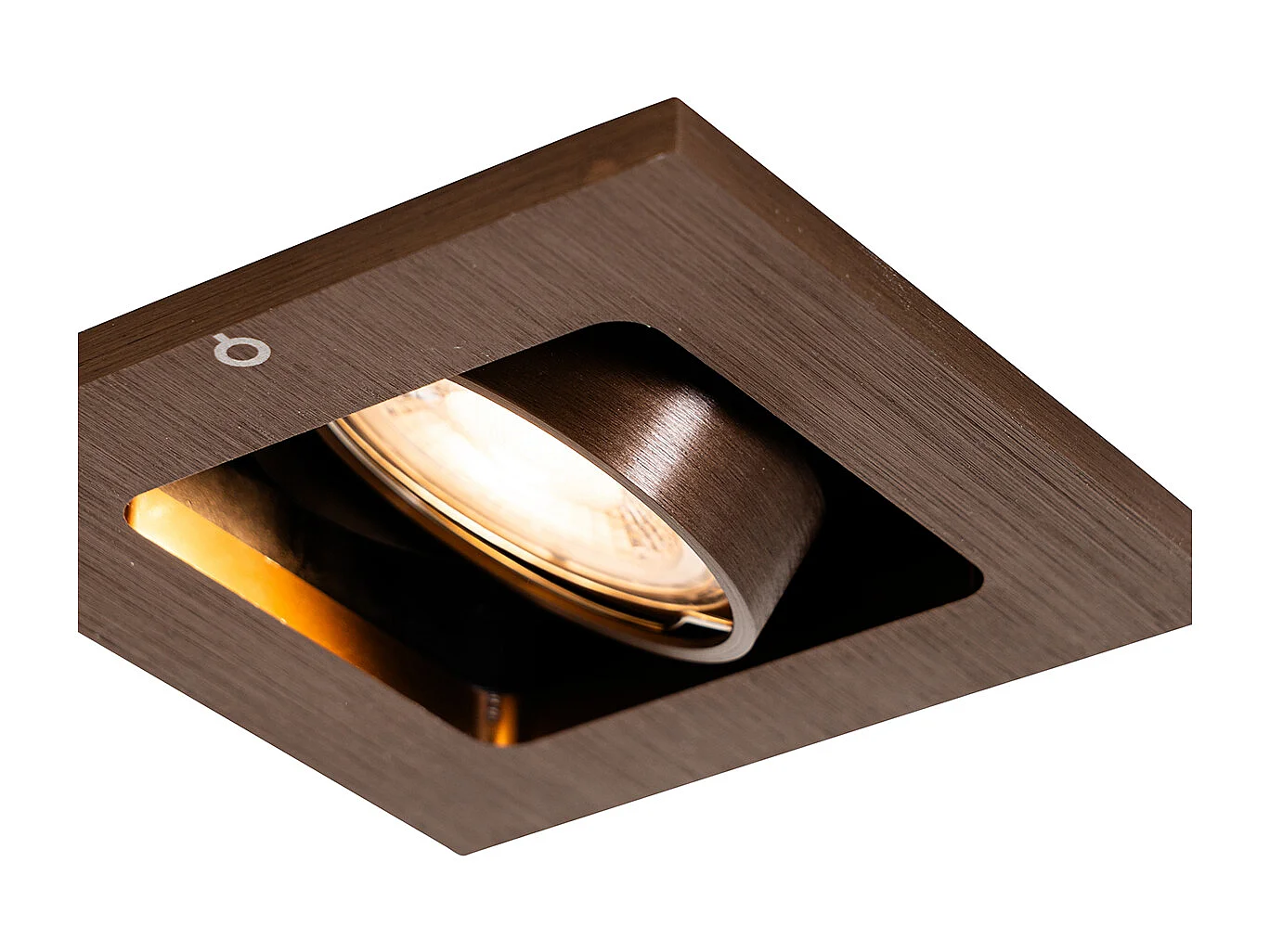 Spot encastré moderne bronze foncé orientable - Qure