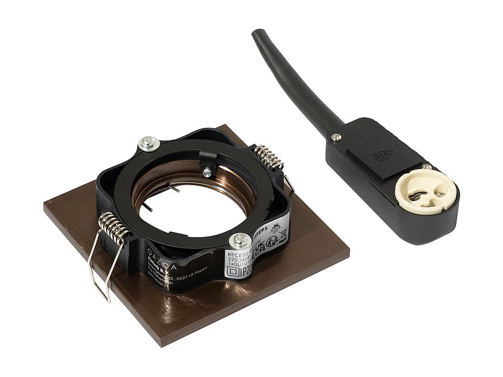 Spot encastré moderne bronze foncé orientable - Qure