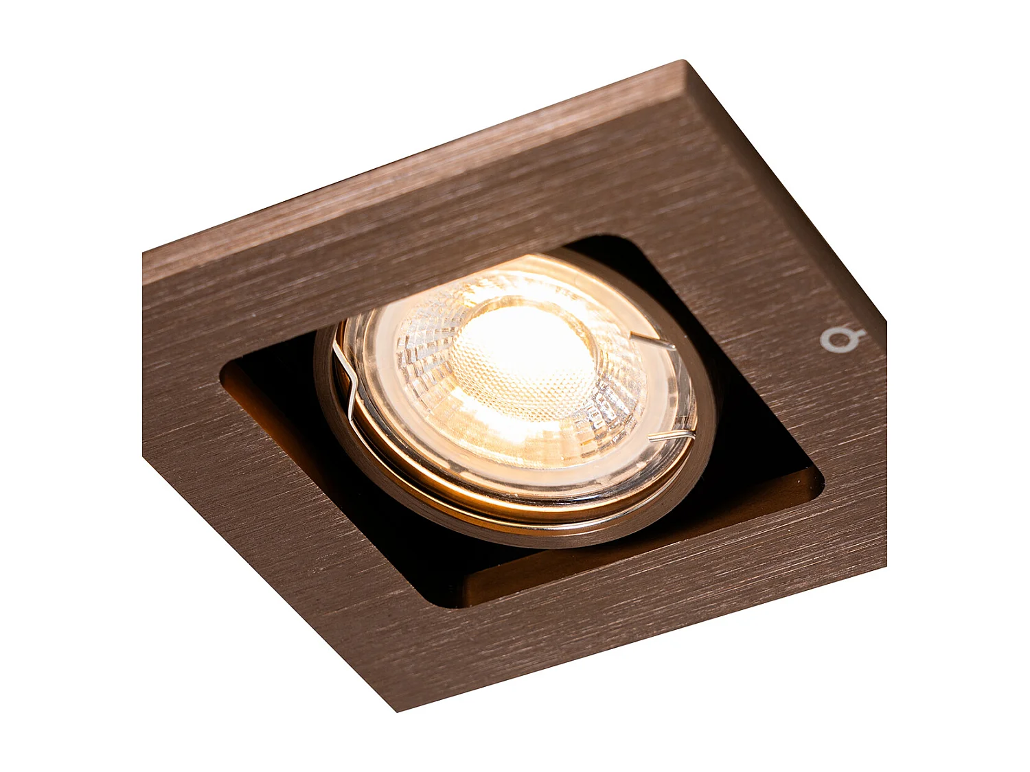 Spot encastré moderne bronze foncé orientable - Qure