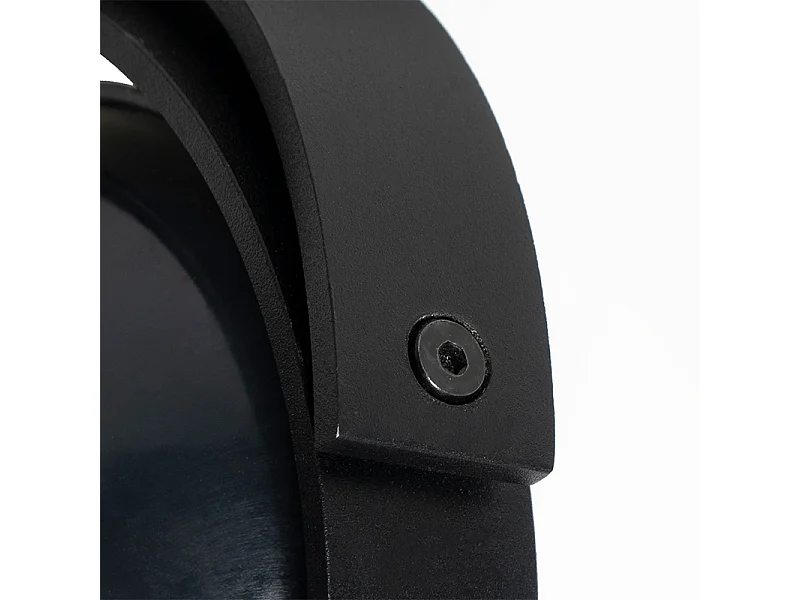 Spot sur rail triphasé moderne noir - Master 111 Honey