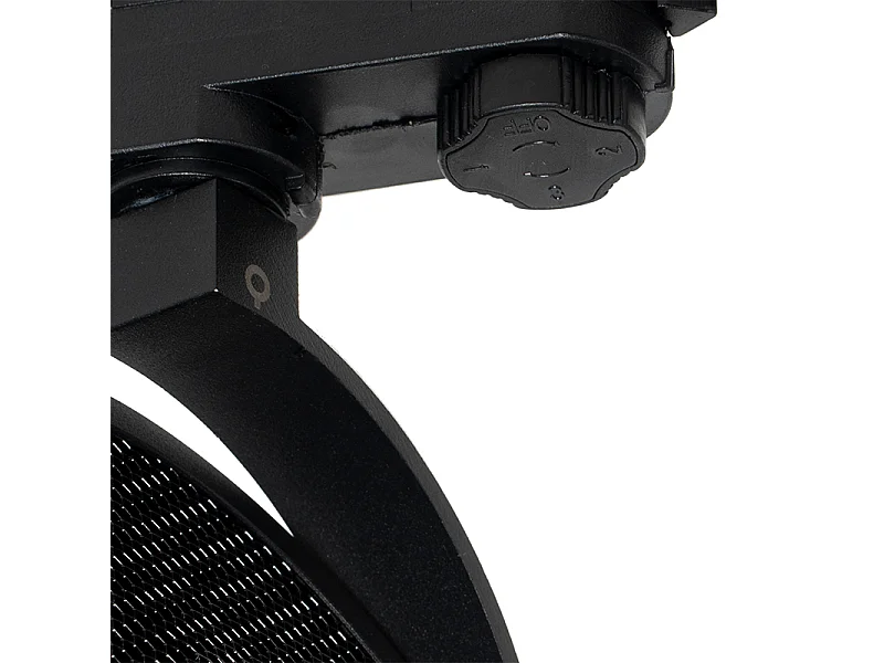 Spot sur rail triphasé moderne noir - Master 111 Honey