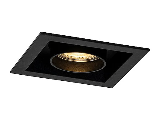 Spot encastré moderne noir orientable - Roof