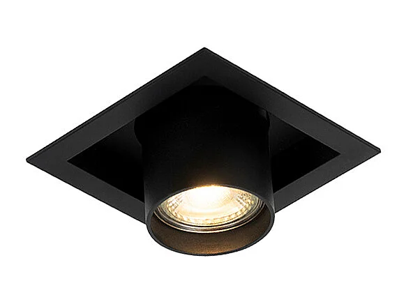 Spot encastré moderne noir orientable - Roof