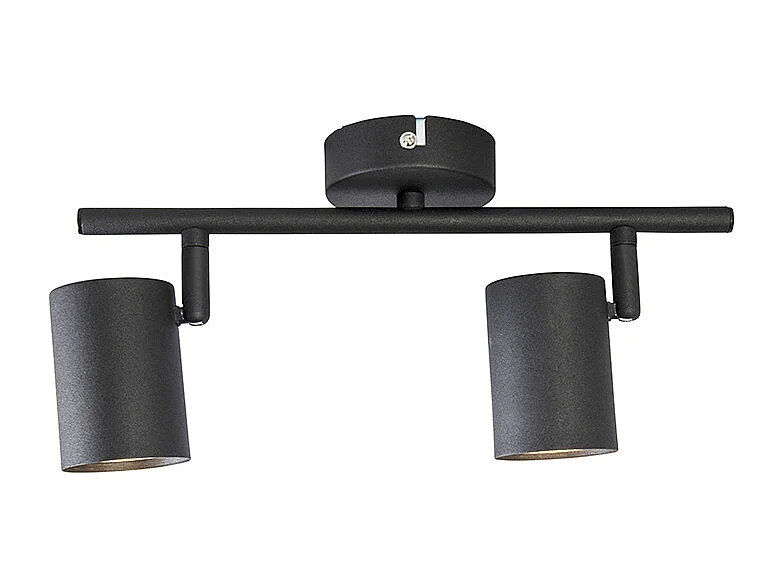 Spot industriel noir inclinable - Jeana 2