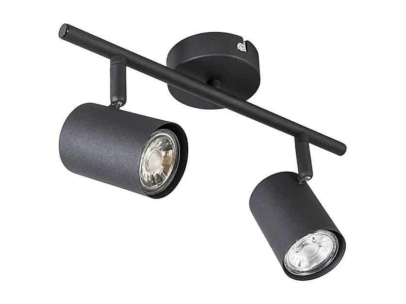 Spot industriel noir inclinable - Jeana 2