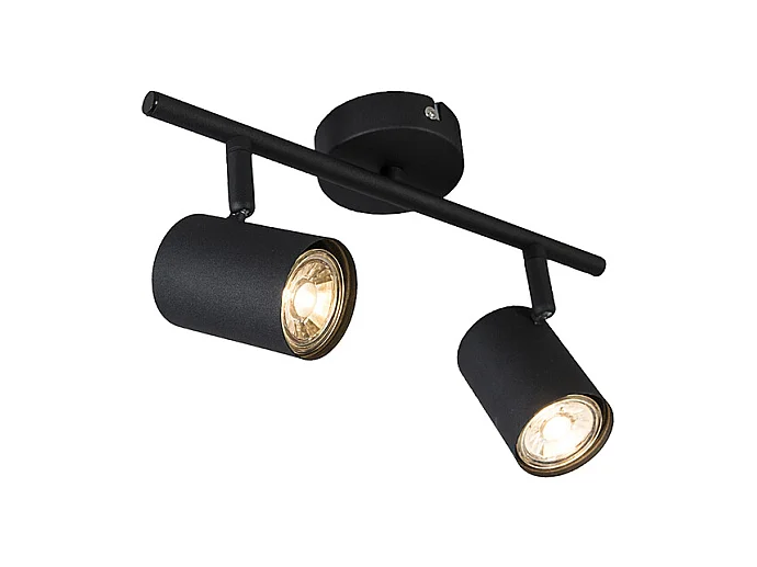 Spot industriel noir inclinable - Jeana 2