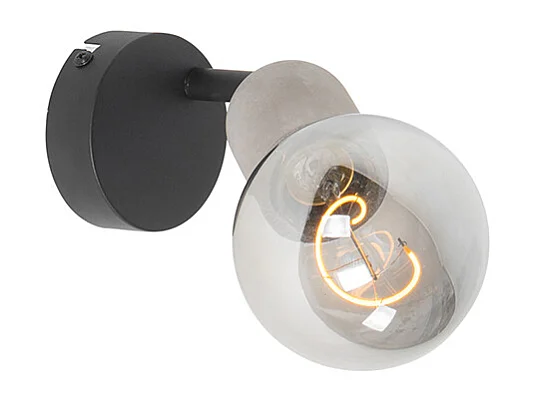 Spot industriel noir avec béton - Pedra