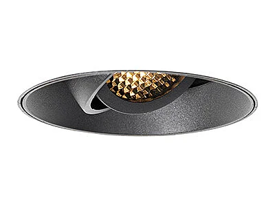 Spot encastré moderne noir GU10 rond sans enjoliveur - Oneon Honey