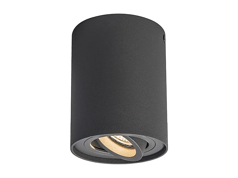 Spot en saillie intelligent gris foncé inclinable avec Wifi GU10 - Rondoo up