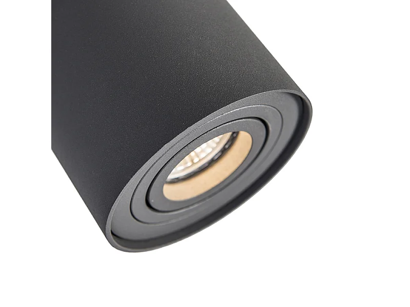 Spot en saillie intelligent gris foncé inclinable avec Wifi GU10 - Rondoo up