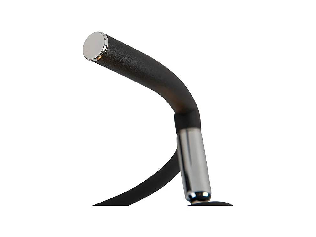 Plafonnier moderne noir avec 3 WiFi B35 intelligentes - Lofty