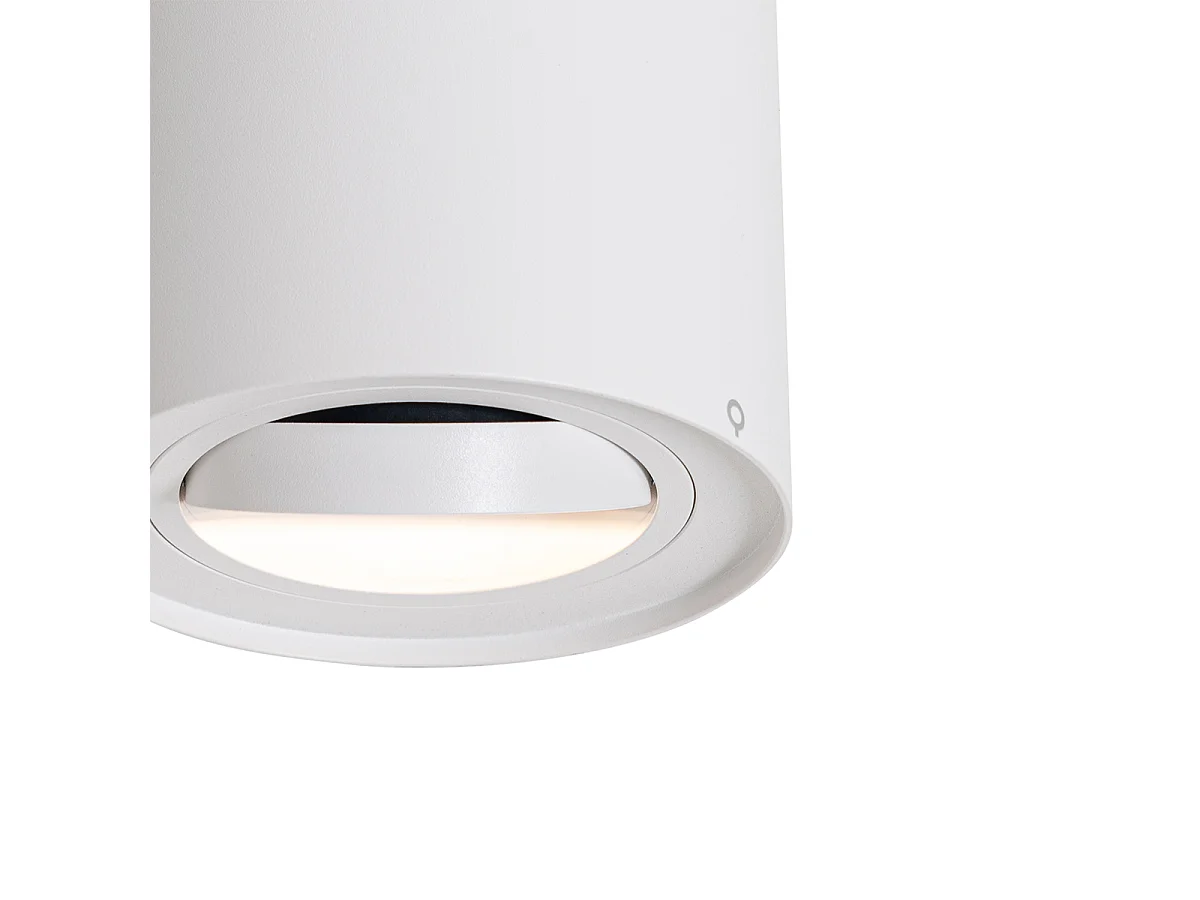 Spot de plafond moderne blanc orientable et inclinable AR70 - Rondoo Up