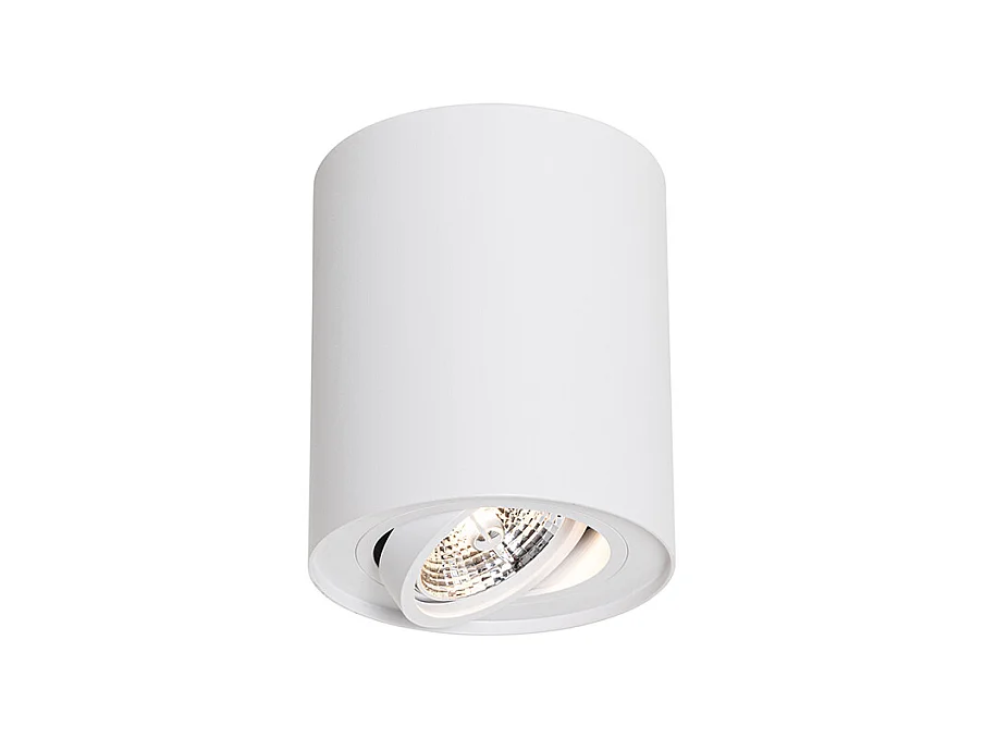 Spot de plafond moderne blanc orientable et inclinable AR70 - Rondoo Up
