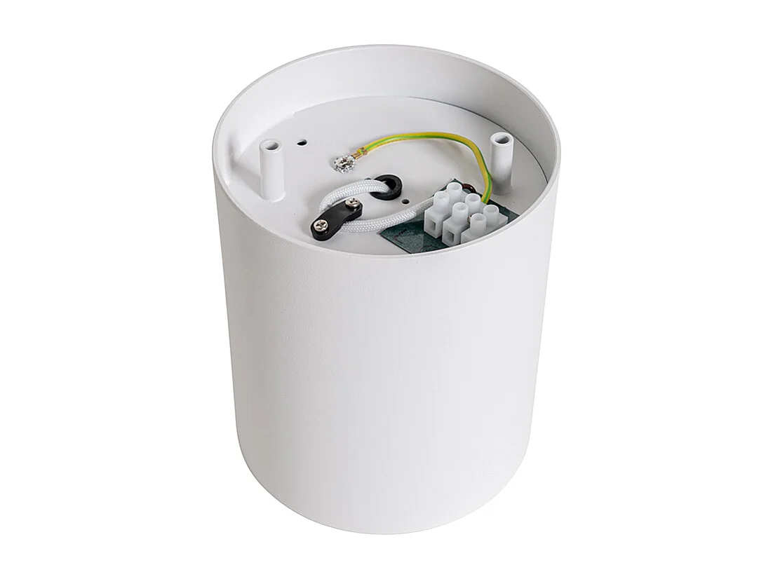 Spot encastré de plafond moderne blanc orientable et inclinable AR70 - Rondoo Up