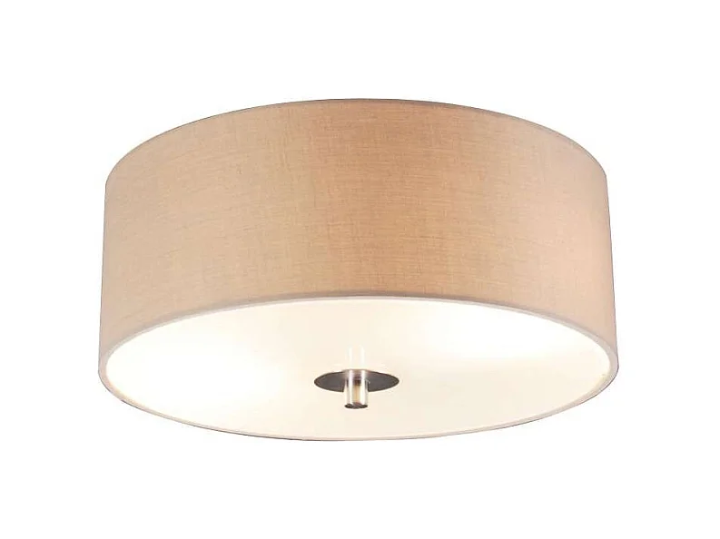 Plafonnier Country beige 30 cm - Tambour