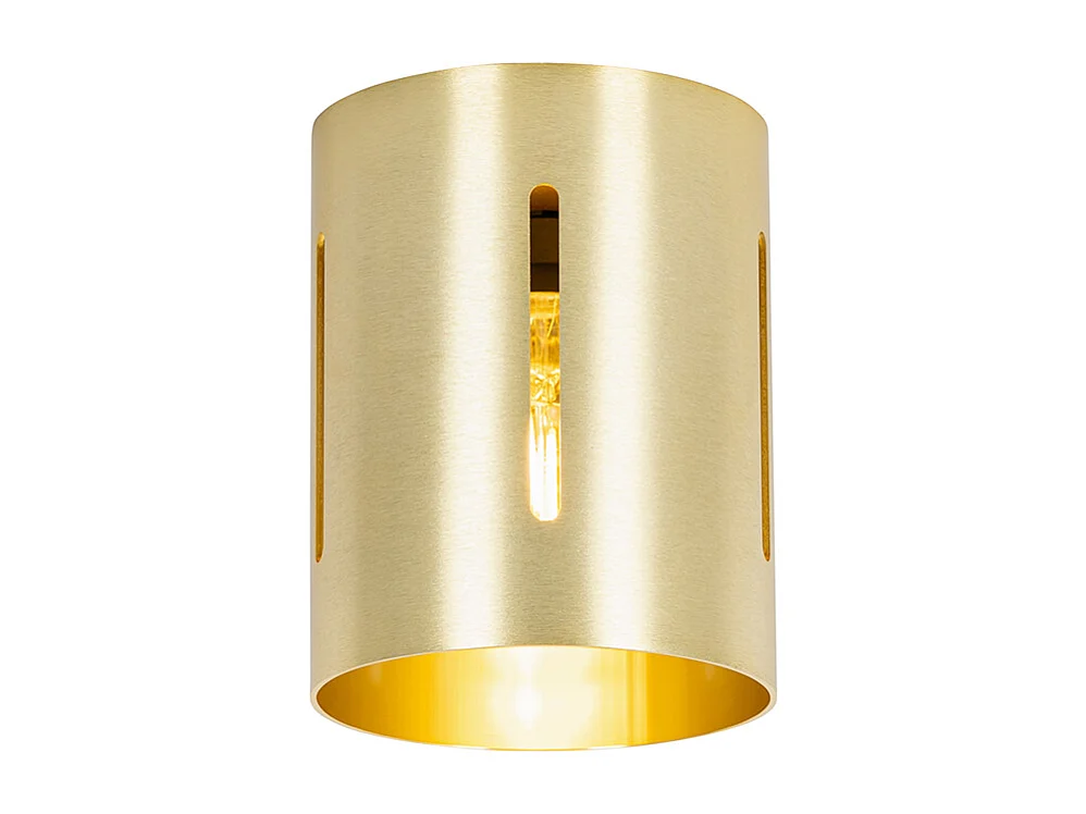 Plafonnier design doré avec effet de lumière - Yana