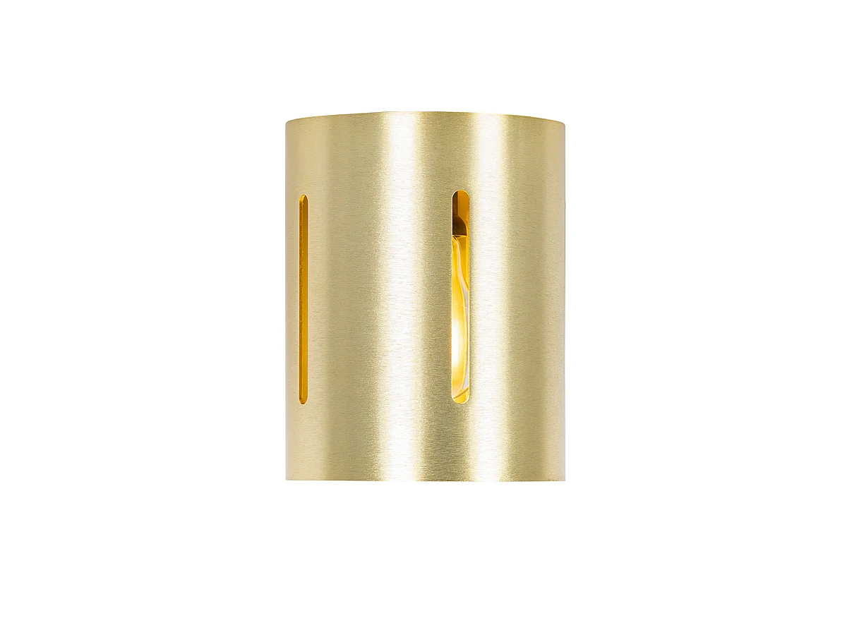 Plafonnier design doré - Yana