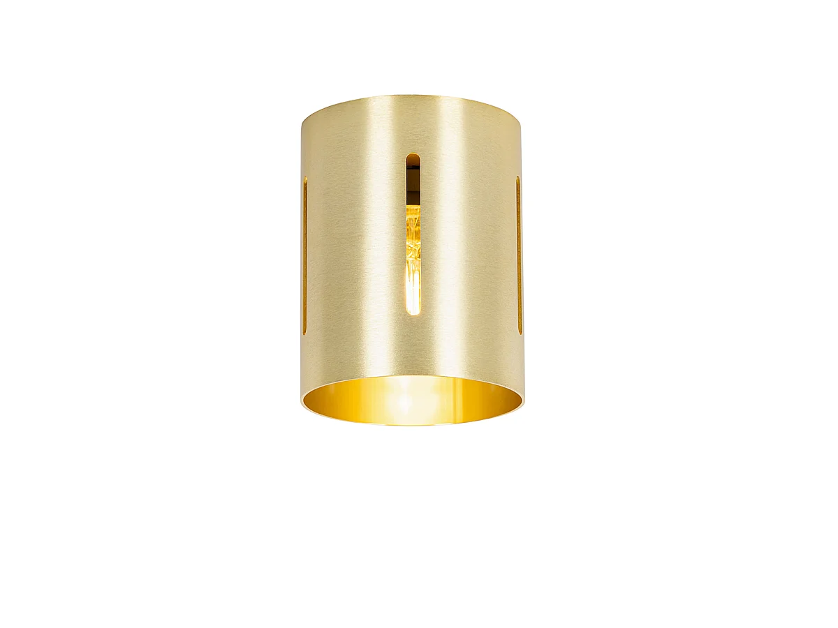 Plafonnier design doré - Yana