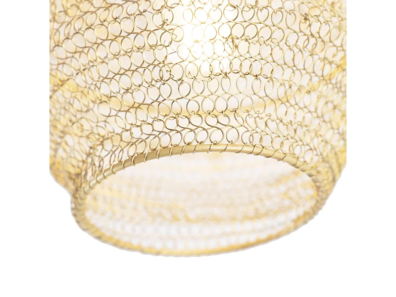 Plafonnier oriental doré - Nidum Bene