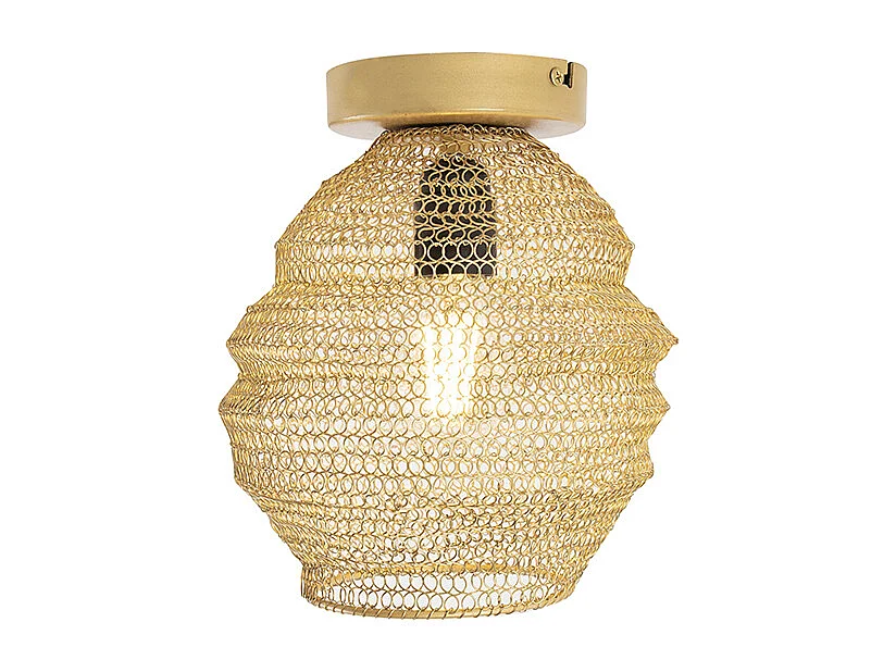 Plafonnier oriental doré - Nidum Bene