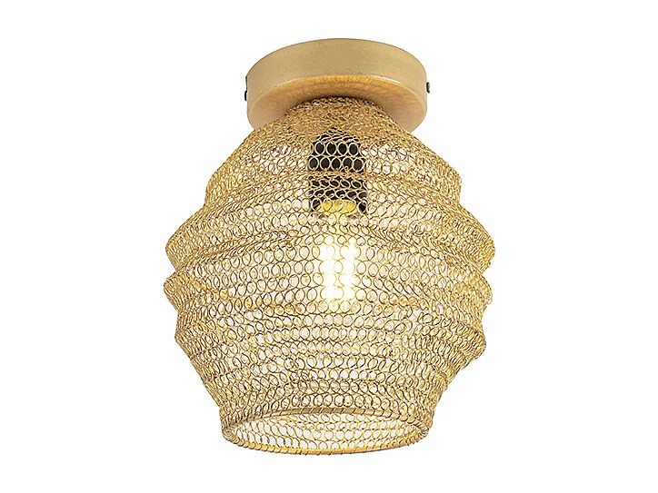 Plafonnier oriental doré - Nidum Bene