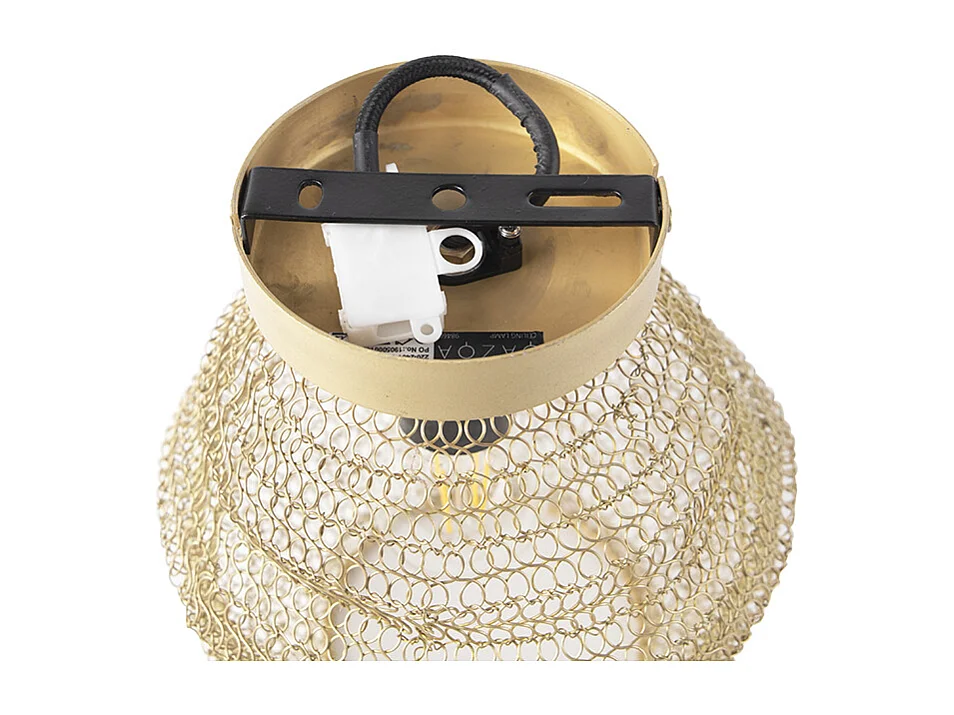 Plafonnier oriental doré - Nidum Bene