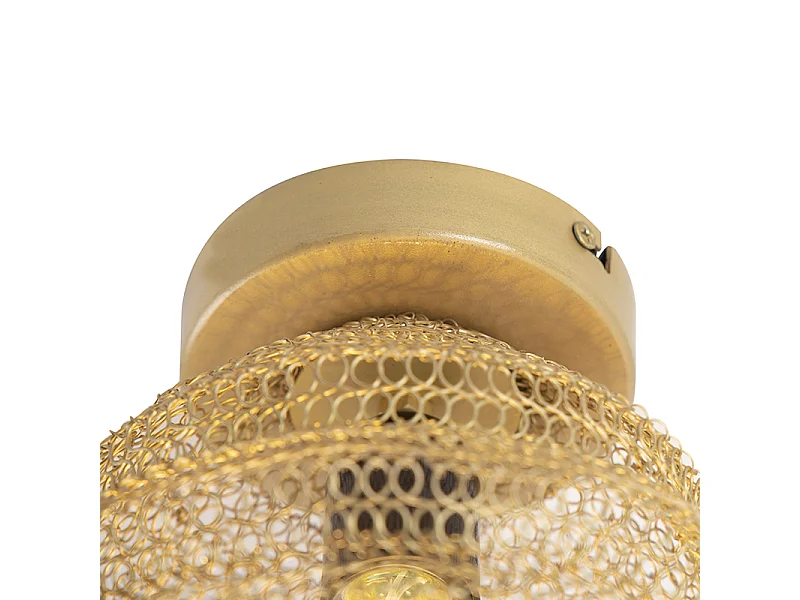 Plafonnier oriental doré - Nidum Bene