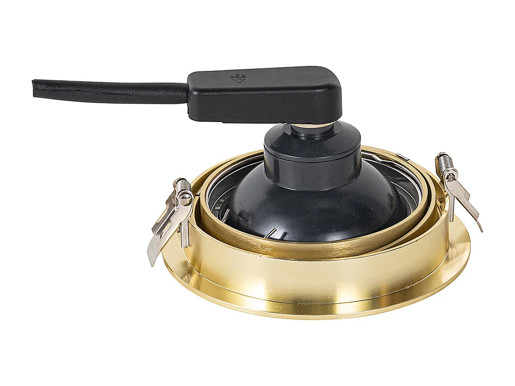 Spot encastré moderne doré orientable - Coop 111 Honey