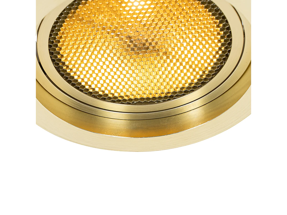 Spot encastré moderne doré orientable - Coop 111 Honey