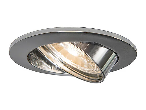 Spot encastré orientable chromé - Edu