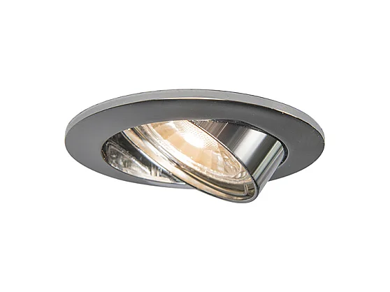 Spot encastré orientable chromé - Edu