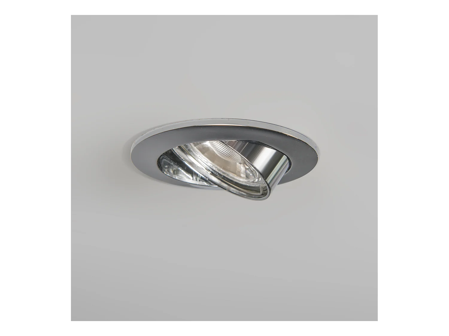 Spot encastré orientable chromé - Edu