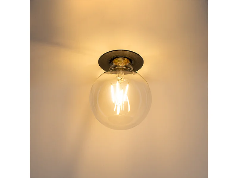 Spot encastré moderne noir - Insight