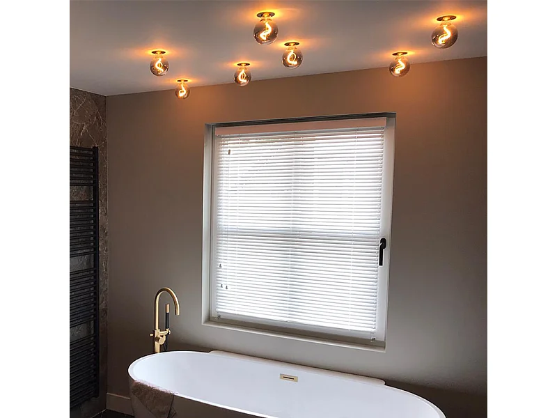 Spot encastré moderne noir - Insight