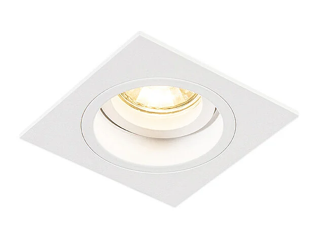 Spot encastrable intelligent blanc carré avec WiFi GU10 - Chuck