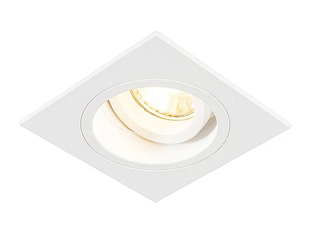 Spot encastrable intelligent blanc carré avec WiFi GU10 - Chuck