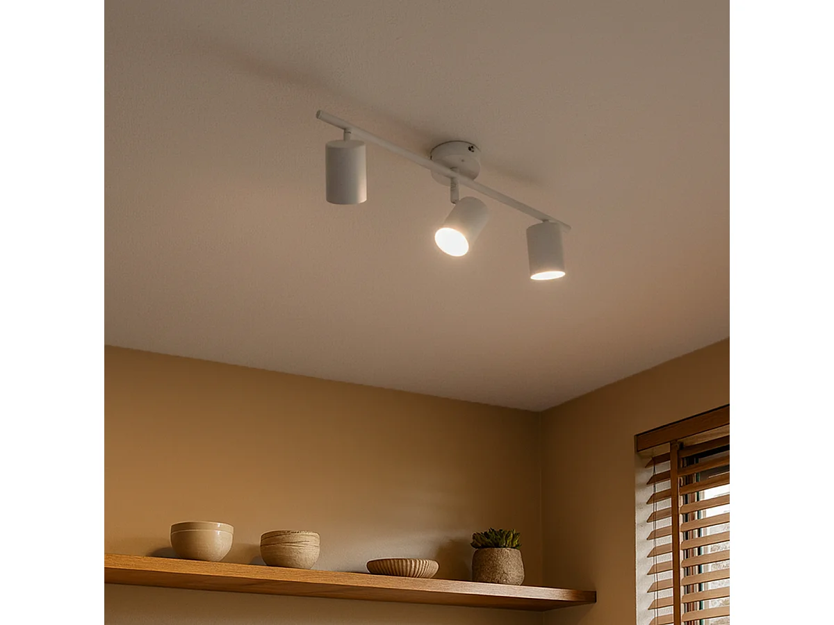 Spot orientable moderne blanc - Jeana 3