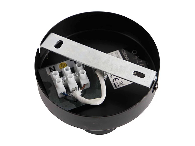 Plafonnier design noir avec miroir supérieur G95 noir - Facil