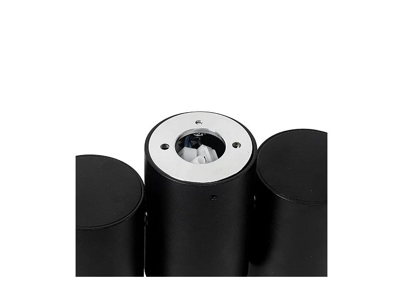 Spot design noir 2 lumières orientable - Michael
